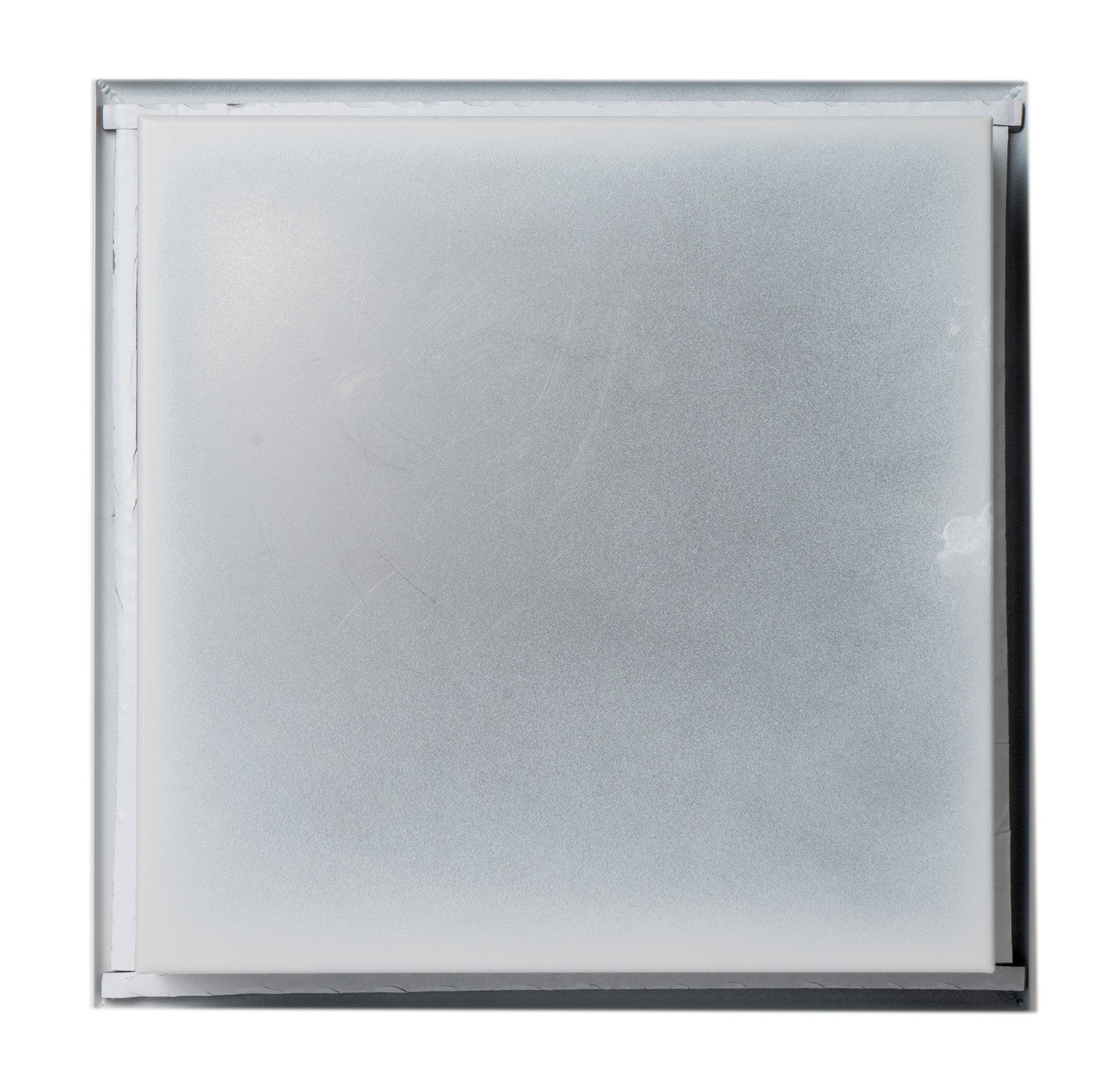 Alternative View of ALFI brand ABNC1212-W 12" x 12" White Matte Stainless Steel Square Single Shelf Bath Shower Niche, 20 Gauge