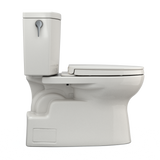 TOTO Vespin II 1G Two-Piece Elongated 1.0 GPF Universal Height Toilet with CEFIONTECT and SS124 SoftClose Seat, WASHLET+ Ready, Sedona Beige, Vitreous China|Plastic, MS474124CUFG#12