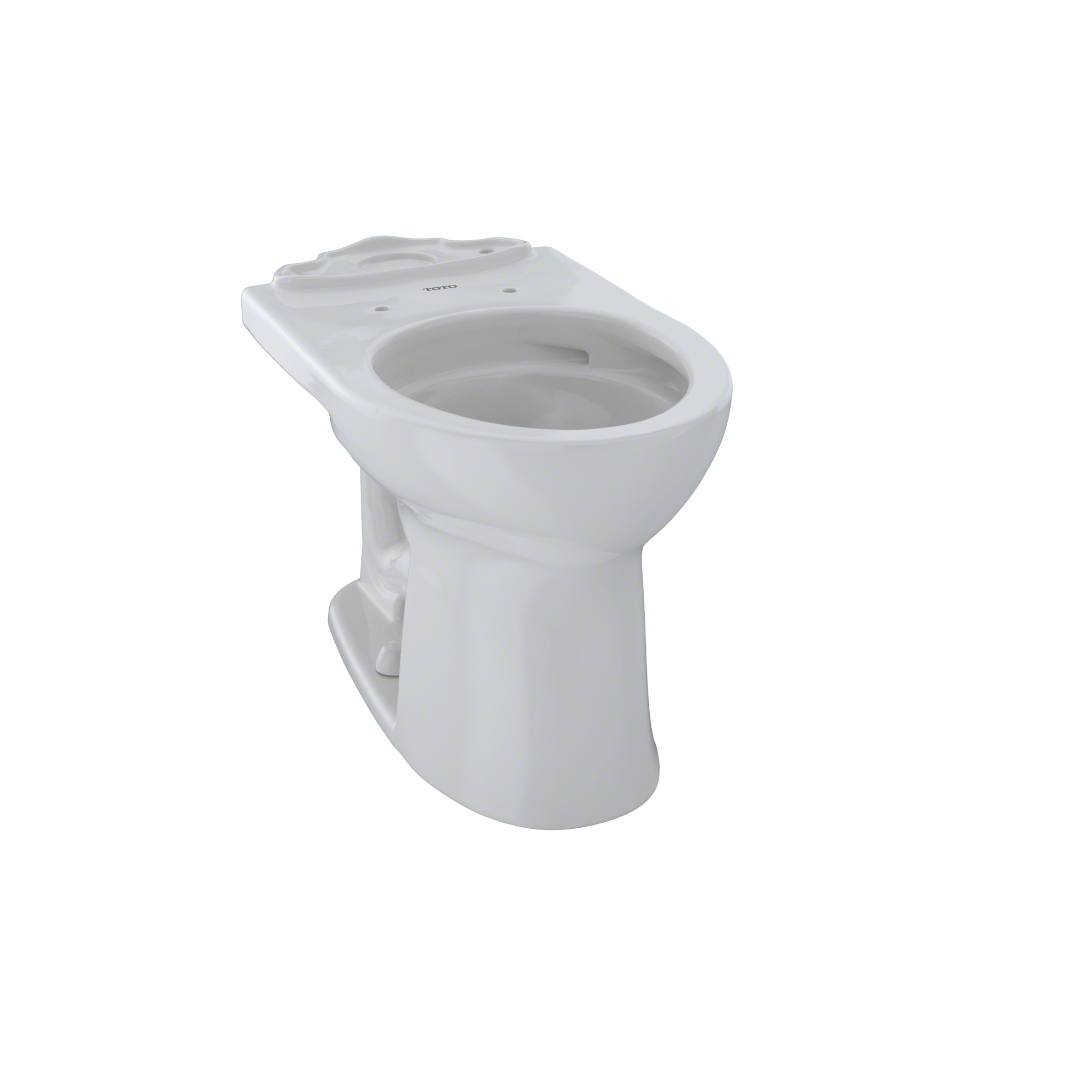 TOTO Drake II Universal Height Round Toilet Bowl with CEFIONTECT, Colonial White, Vitreous China, C453CUFG#11