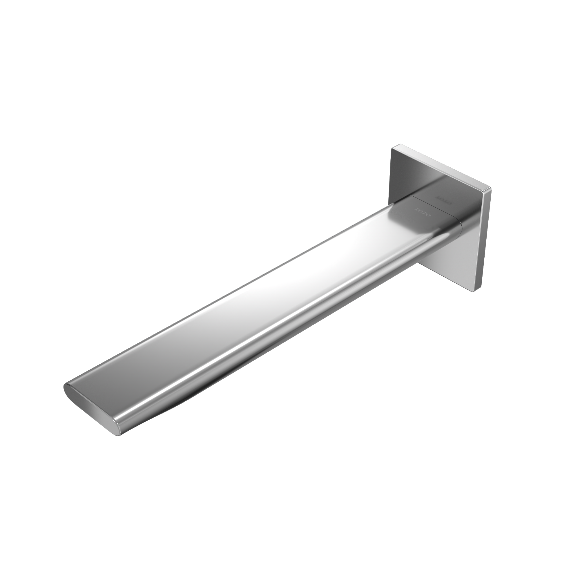 TOTO Libella Wall-Mount ECOPOWER 0.5 GPM Touchless Bathroom Faucet with Mixing Valve, 10 Second On-Demand Flow, Polished Chrome, Brass, T23L51EM#CP
