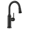 Blanco Empressa Pull-Down Bar Faucet, Matte Black, 1.5 GPM, Brass, 443025