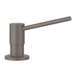 Alternate Image for Blanco Torre Soap Dispenser - Volcano Gray, Brass, 443046
