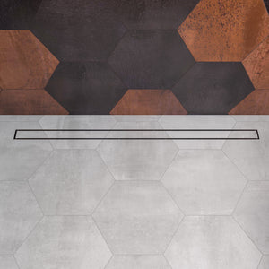 Alternate Image for ALFI brand ABLD47A 47" Stainless Steel Linear Shower Drain with No Cover, Grey