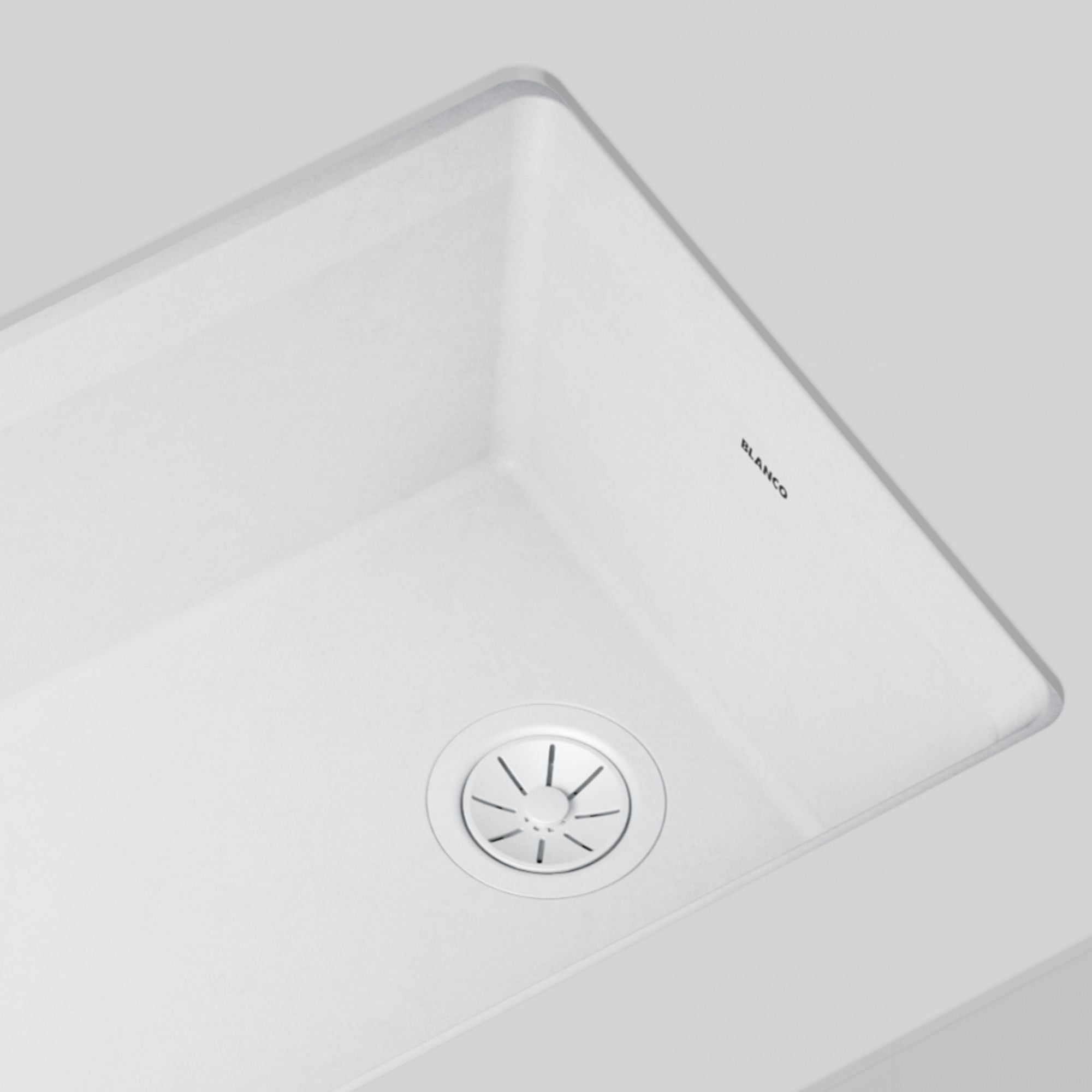 Blanco Essential Silgranit Color-Matched 3.5" Basket Strainer Drain with Turn-to-Close Design Product Image