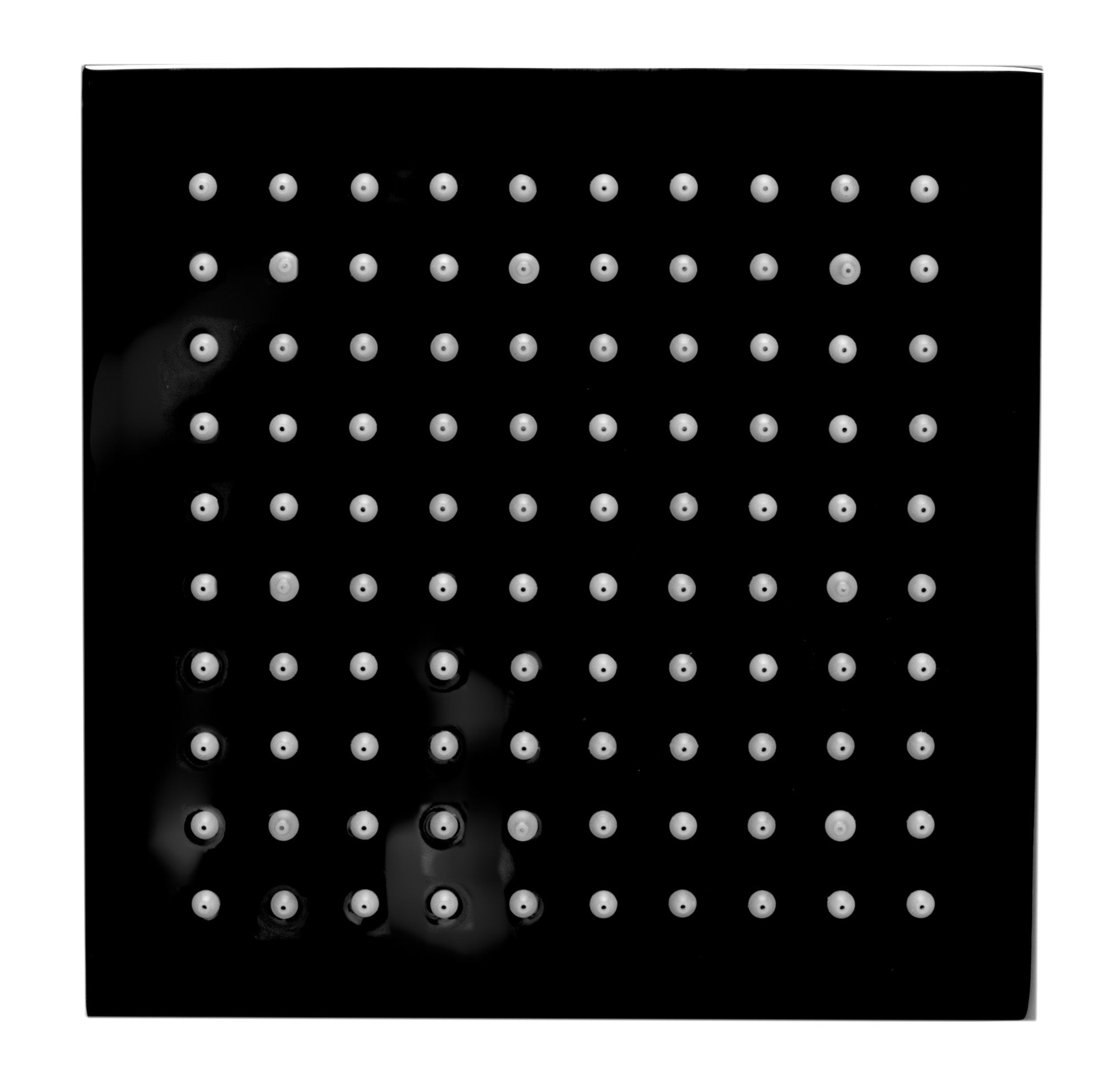 ALFI brand LED8S-PC Polished Chrome 8" Square Multi Color LED Rain Shower Head, Brass