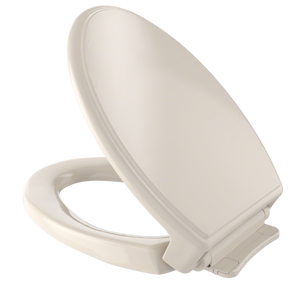 Alternate Image for TOTO Traditional SoftClose Non Slamming, Slow Close Elongated Toilet Seat and Lid, Bone, Plastic, SS154#03