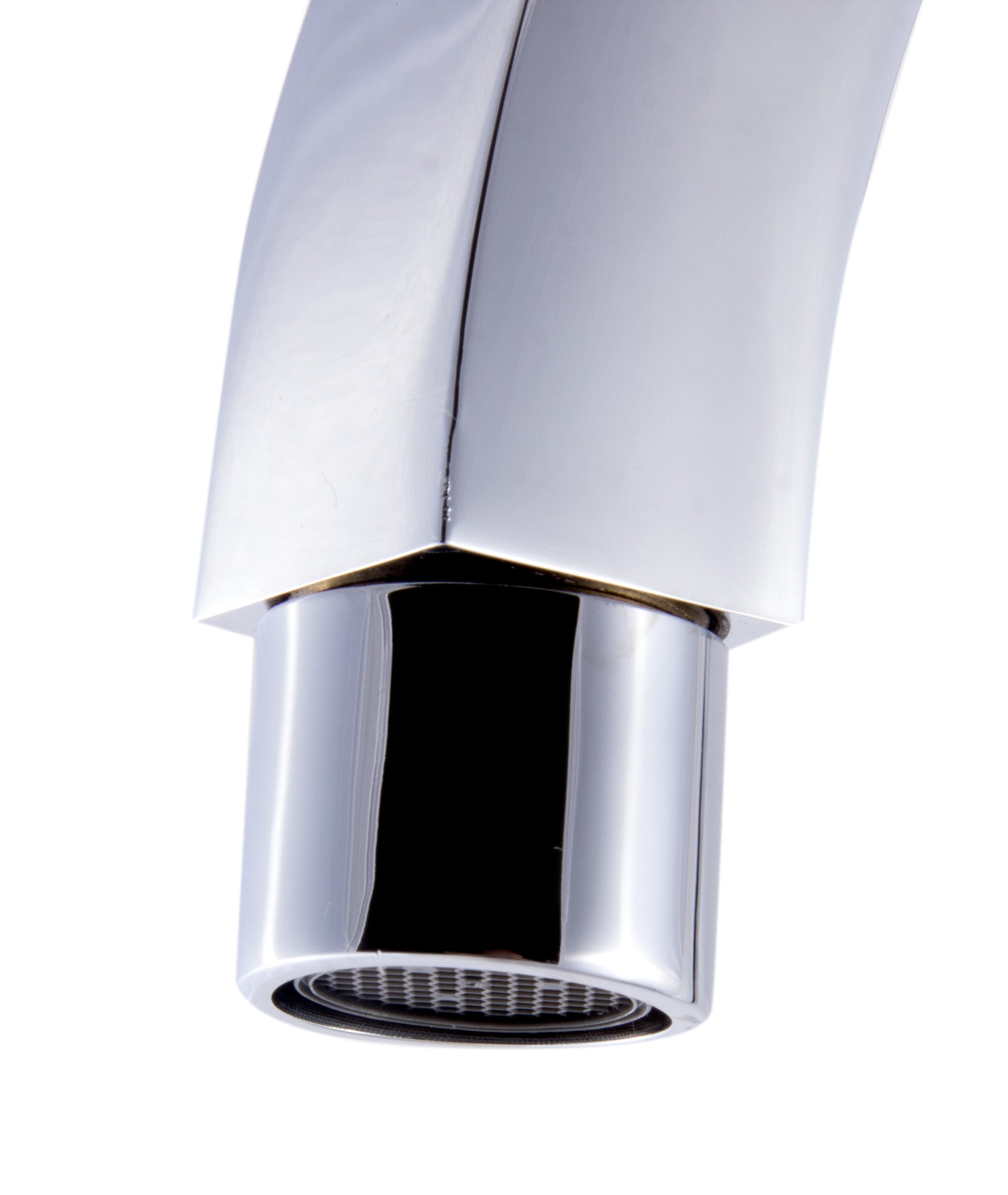 ALFI Polished Chrome Gooseneck Single Hole Bathroom Faucet, AB3470-PC