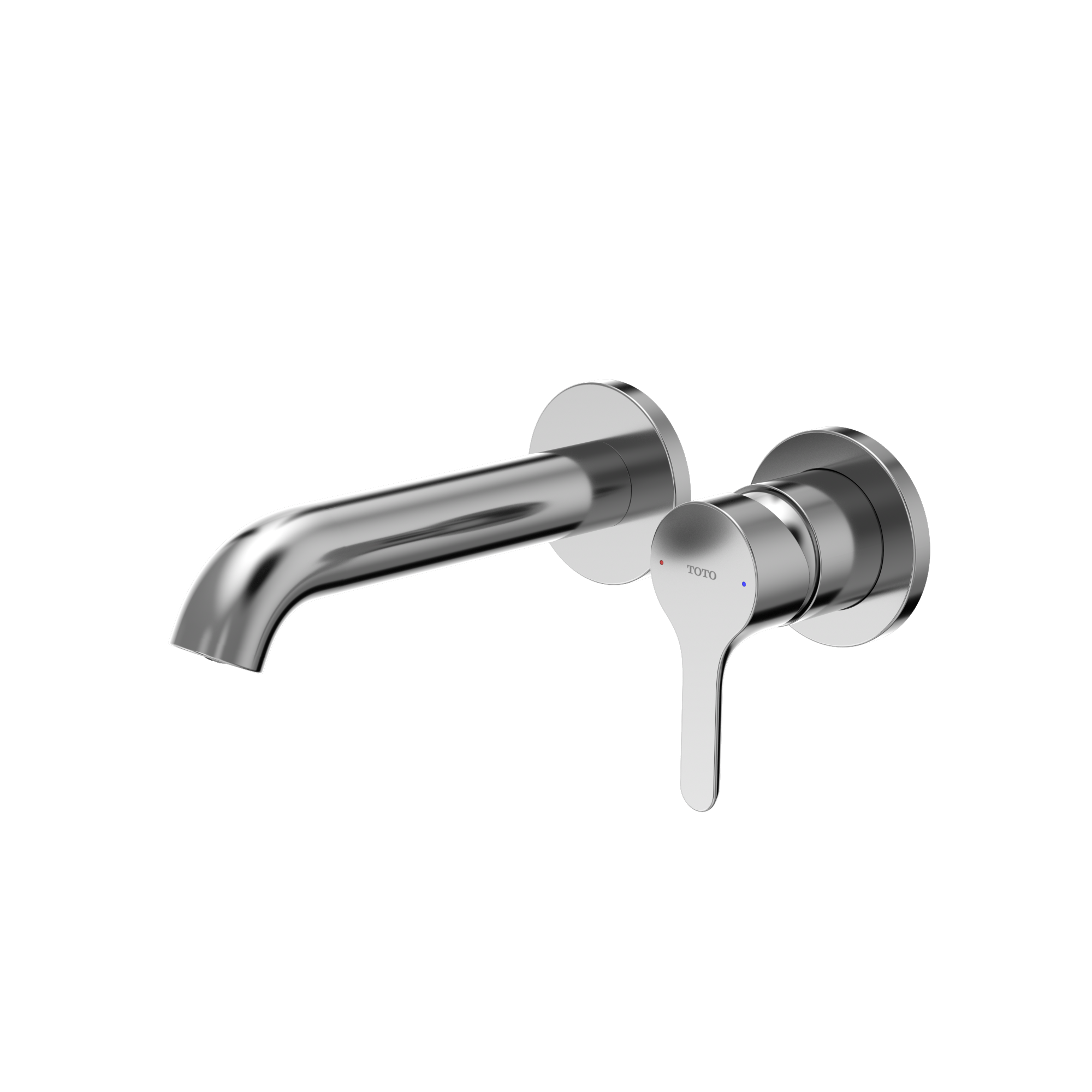 TOTO LB Series 1.2 GPM Wall-Mount Single-Handle Bathroom Sink Faucet, Polished Chrome, Brass, TLS01309U#CP