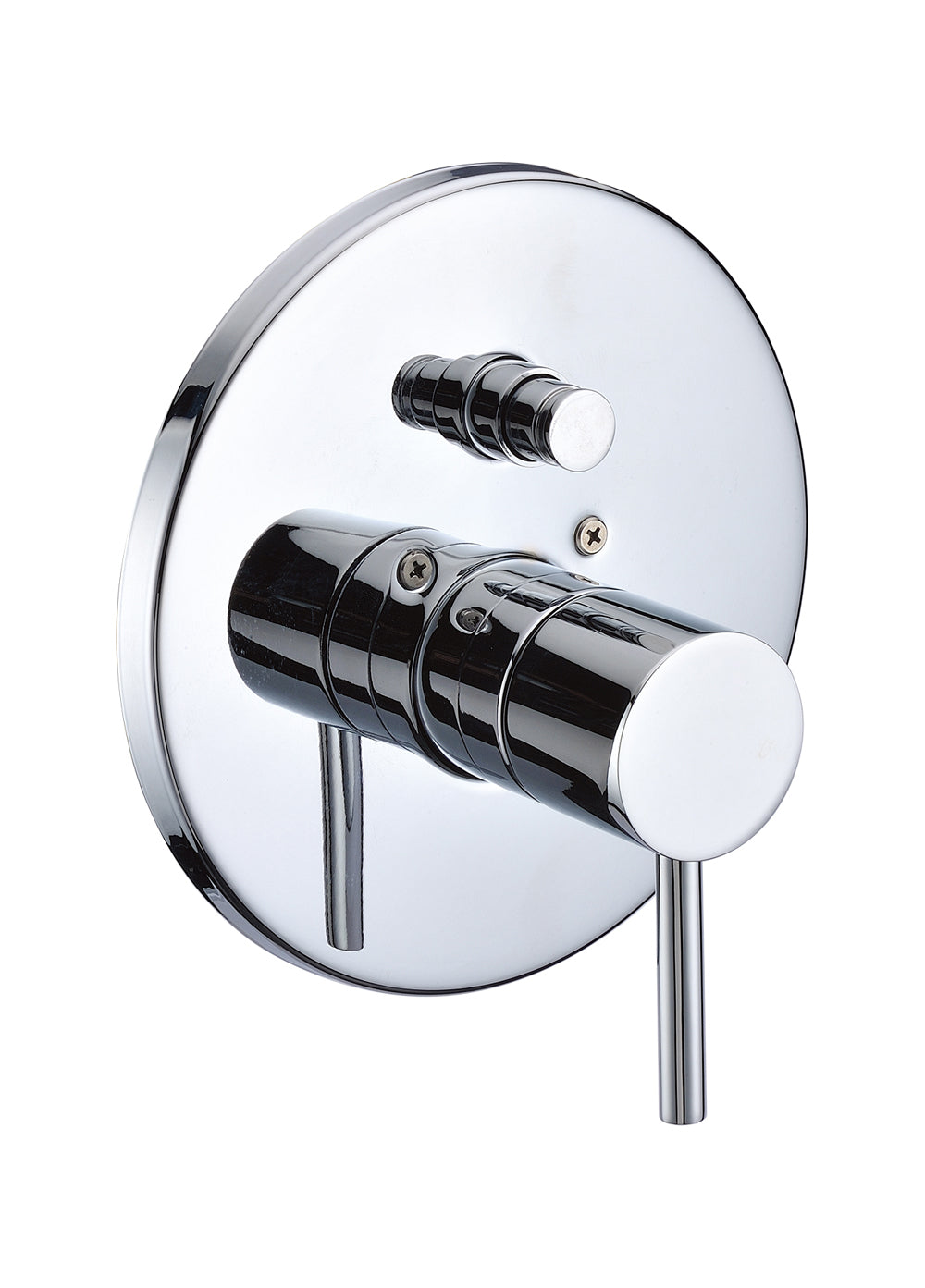 Main Image of ALFI brand AB1701-PC Polished Chrome Pressure Balanced Round Shower Mixer with Diverter, Brass