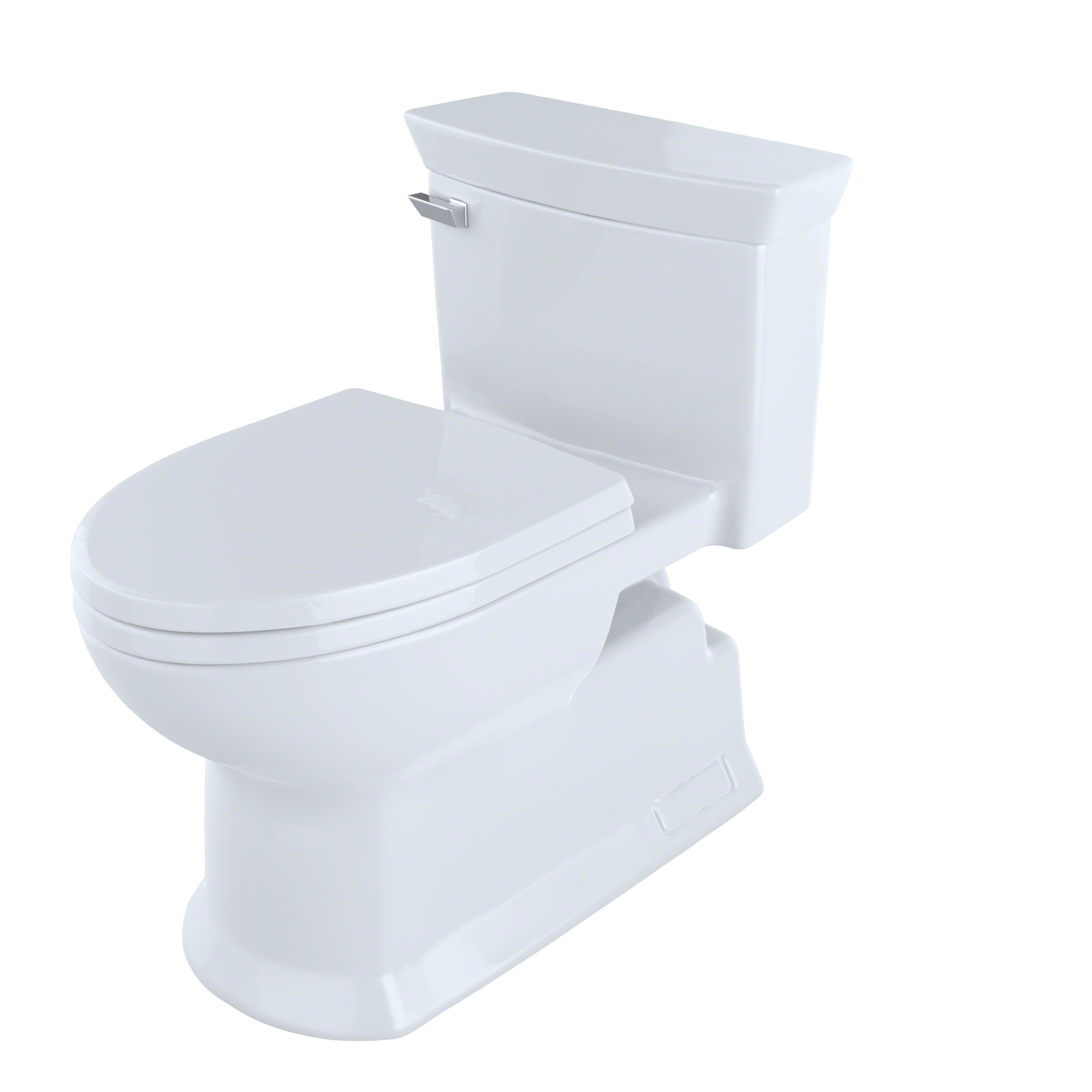 TOTO Eco Soire One Piece Elongated 1.28 GPF Universal Height Skirted Toilet with CEFIONTECT, Sedona Beige, Vitreous China, MS964214CEFG#12