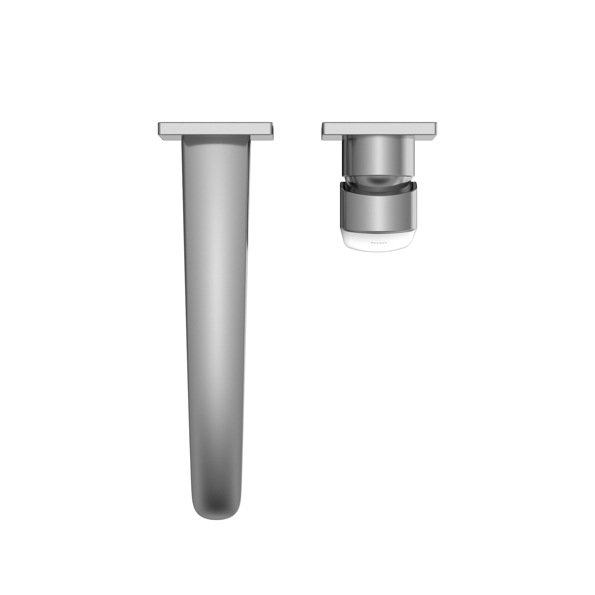 TOTO GM 1.2 GPM Wall-Mount Single-Handle Long Bathroom Faucet with COMFORT GLIDE Technology, Polished Chrome, Brass, TLG09308U#CP