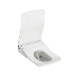 TOTO SW WASHLET+ Ready Square Electronic Bidet Toilet Seat with Auto Flush Ready Cotton White, Plastic, SW4549AT60#01