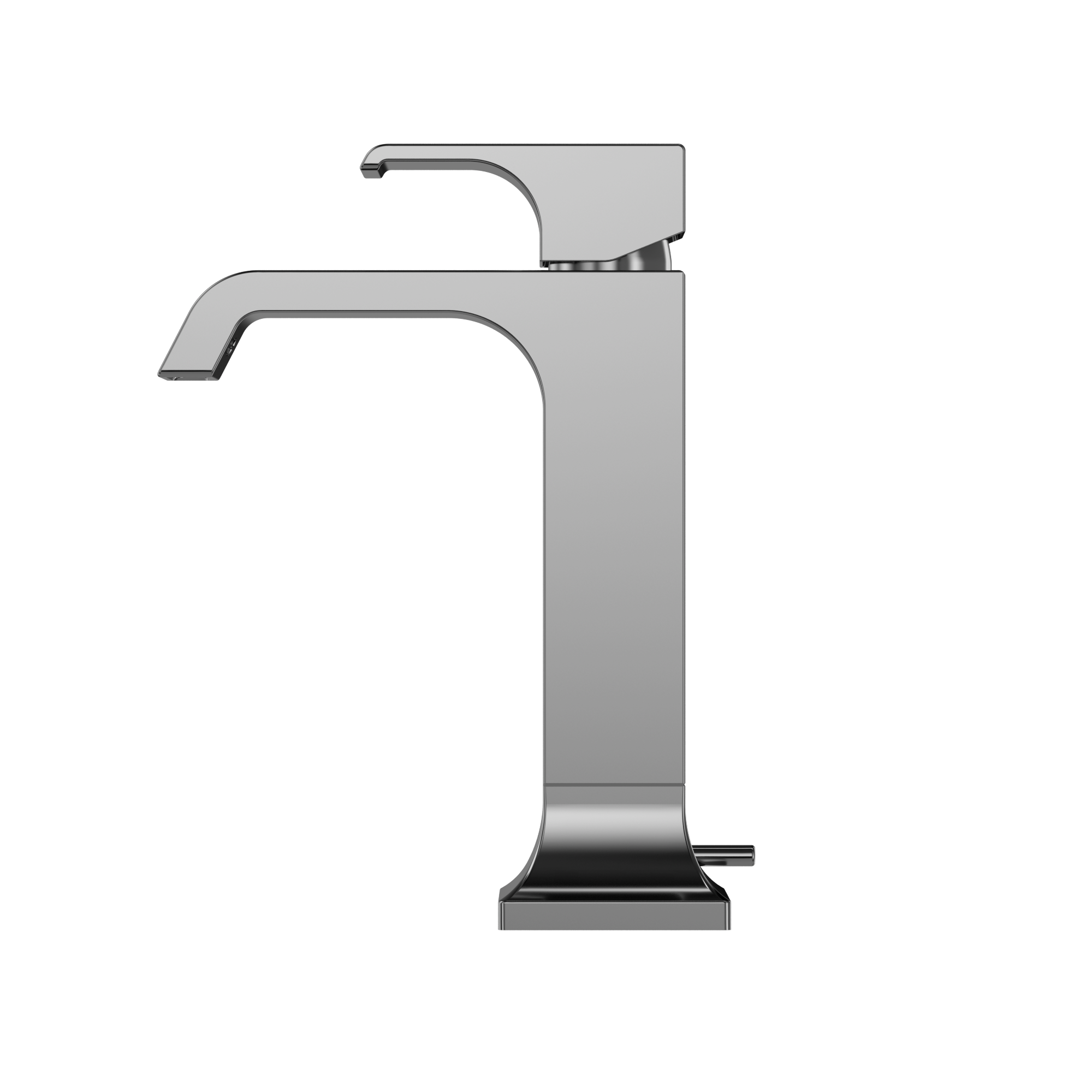 TOTO GC 1.2 GPM Single Handle Semi-Vessel Bathroom Sink Faucet with COMFORT GLIDE Technology, Polished Chrome, Brass, TLG08303U#CP