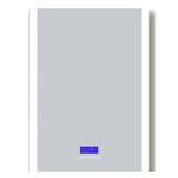 ALFI brand ABMC2432BT 24" x 32" Single Door LED Light Bluetooth Medicine Cabinet, Aluminum, Gray