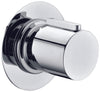 ALFI brand AB9101-PC Polished Chrome Modern Round 3 Way Shower Diverter, Brass