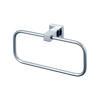 TOTO L Series Square Towel Ring, Polished Chrome, Zinc Alloy|Stainless Steel, YTT408U#CP