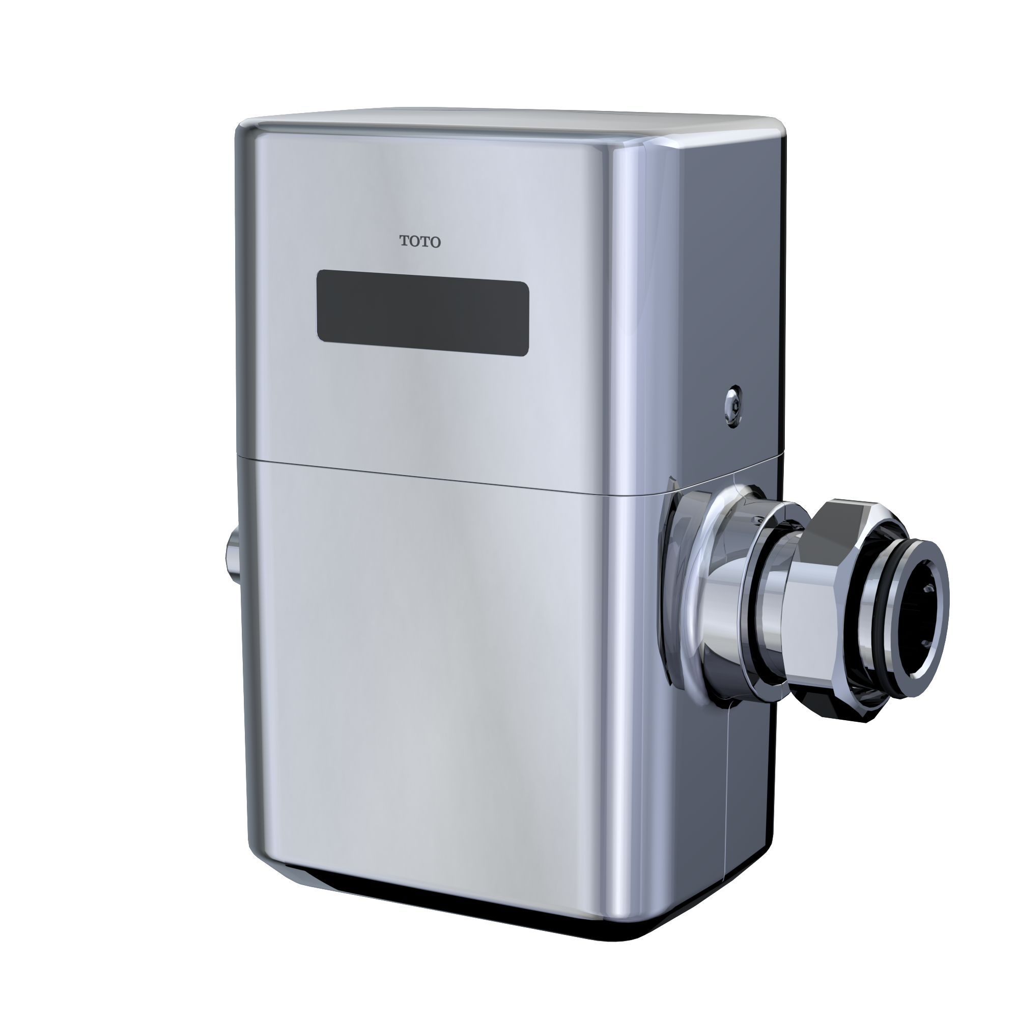 TOTO ECOPOWER Touchless 1.28 GPF High-Efficiency Toilet Flush Valve, Polished Chrome, Bronze|Zinc Alloy, TET1LB#CP