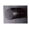 ALFI brand AB3901-BN Brushed Nickel Round 2 Way Thermostatic Shower Mixer, Brass