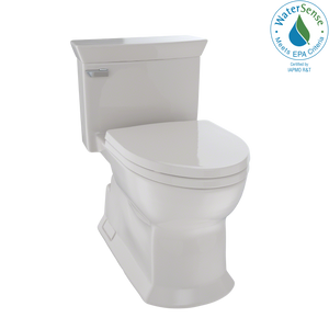 Alternate Image for TOTO Eco Soire One Piece Elongated 1.28 GPF Universal Height Skirted Toilet with CEFIONTECT, Sedona Beige, Vitreous China, MS964214CEFG#12
