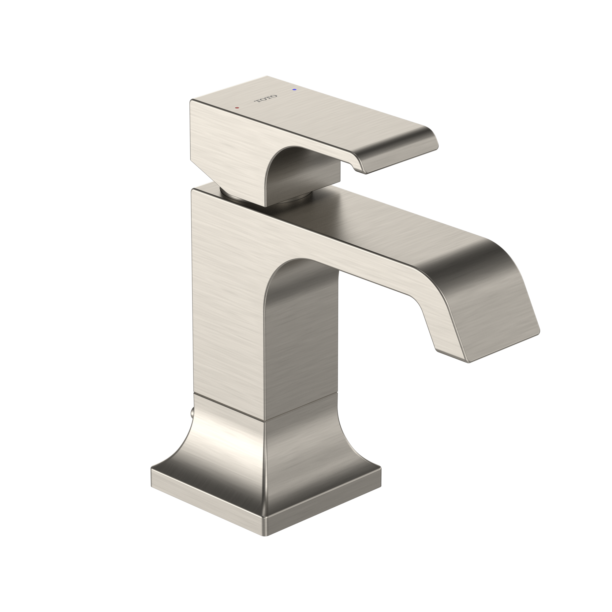 TOTO GC 1.2 GPM Single Handle Bathroom Sink Faucet with COMFORT GLIDE Technology, Brushed Nickel, Brass, TLG08301U#BN