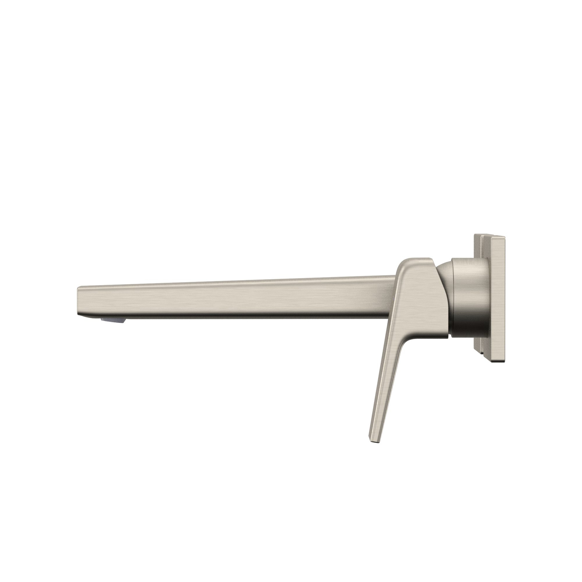TOTO GB 1.2 GPM Wall-Mount Single-Handle Long Bathroom Faucet with COMFORT GLIDE Technology, Brushed Nickel, Brass, TLG10308U#BN