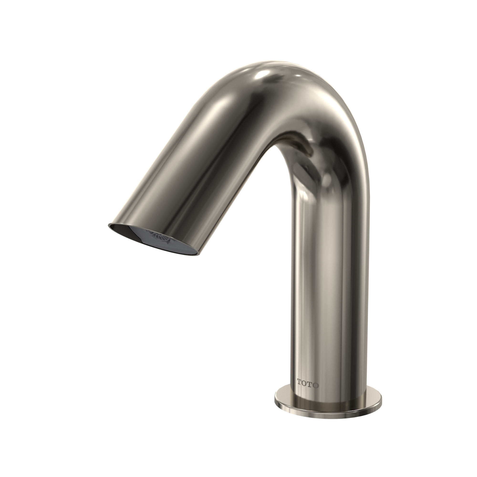 TOTO Standard R ECOPOWER 0.5 GPM Touchless Bathroom Faucet with Mixing Valve, 20 Second Continuous Flow, Polished Nickel, Brass, T28S53EM#PN