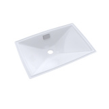 TOTO Lloyd Rectangular Undermount Bathroom Sink, Cotton White, Vitreous China, LT931#01