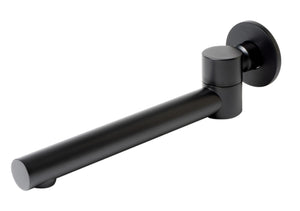 Alternate Image for ALFI brand Brass, AB6601-BM Black Matte Round Foldable Tub Spout