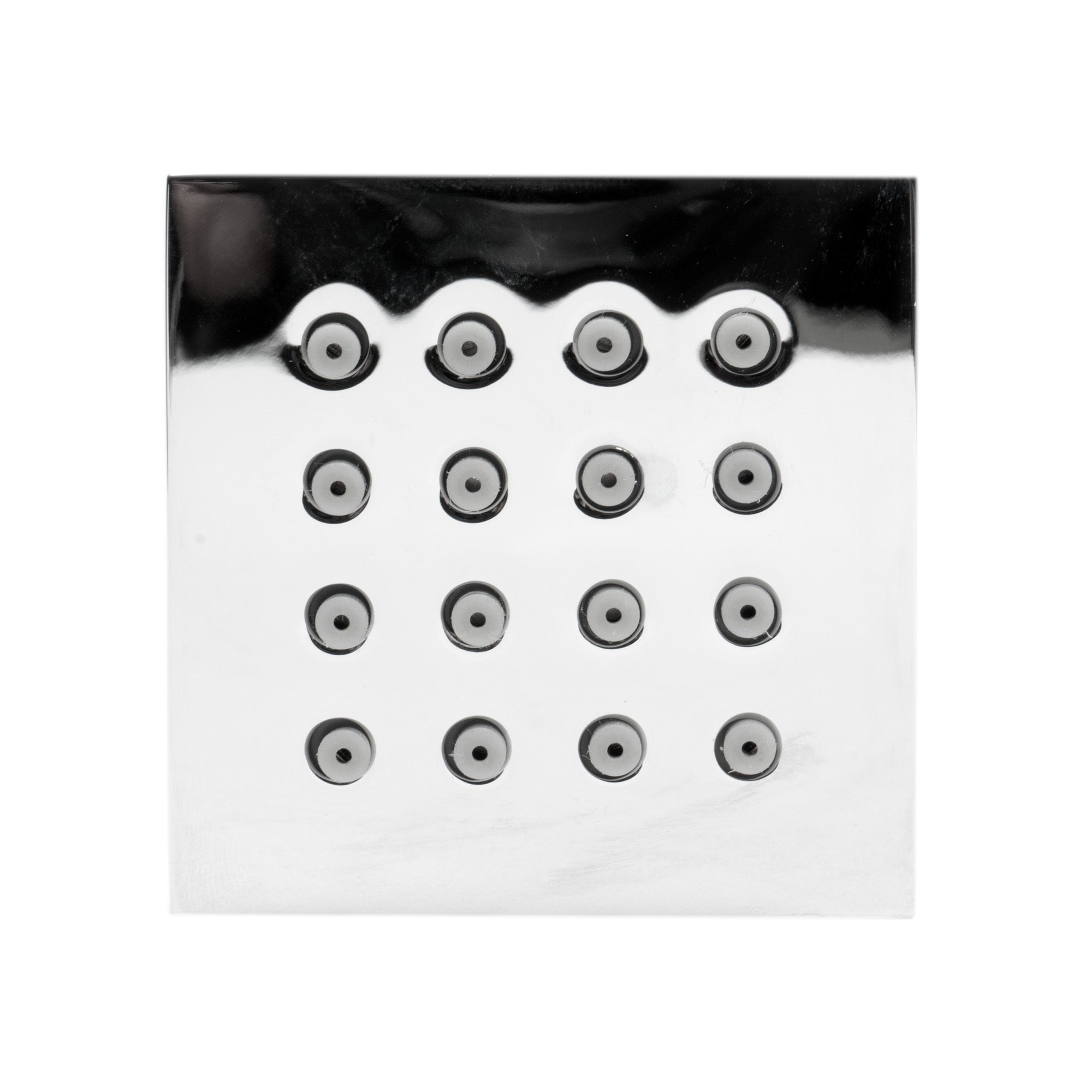 ALFI brand AB3820-PC Polished Chrome 2" Square Adjustable Shower Body Spray, Brass