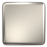 TOTO Wall Outlet for Handshower, Square, Polished Nickel, Brass, Brushed Nickel, TBW02013U#BN