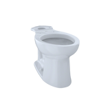 TOTO Entrada Universal Height Elongated Toilet Bowl, Cotton White, Vitreous China, C244EF#01