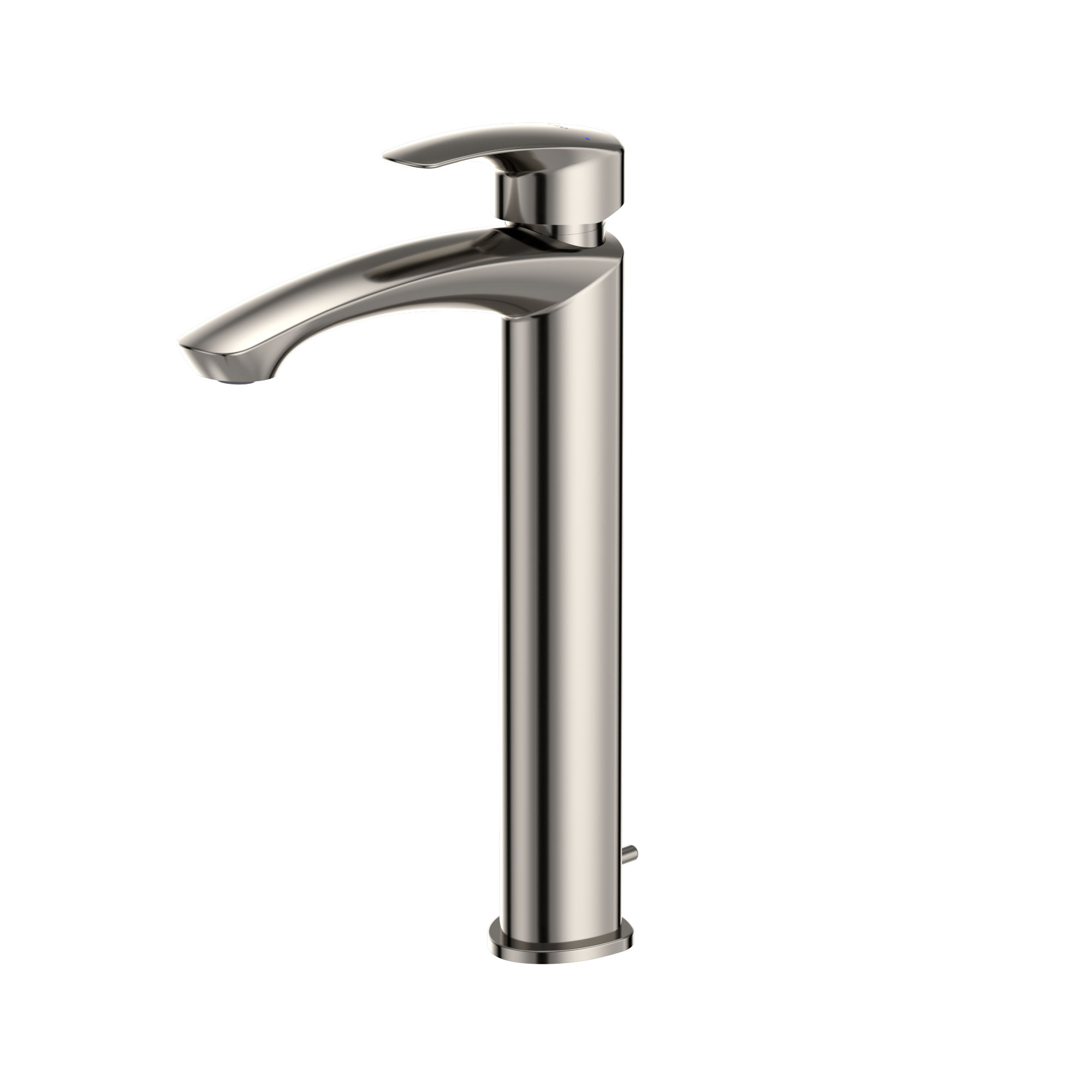 TOTO GM 1.2 GPM Single Handle Vessel Bathroom Sink Faucet with COMFORT GLIDE Technology, Polished Nickel, Brass, TLG09305U#PN