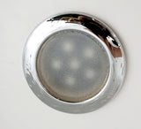 Eago 67" Acrylic Corner Neo-angle Round Bathtub, White, AM113ETL-L