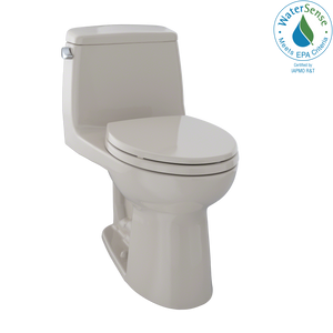 Alternate Image for TOTO Eco UltraMax One-Piece Elongated 1.28 GPF Toilet, Bone, Vitreous China, MS854114E#03