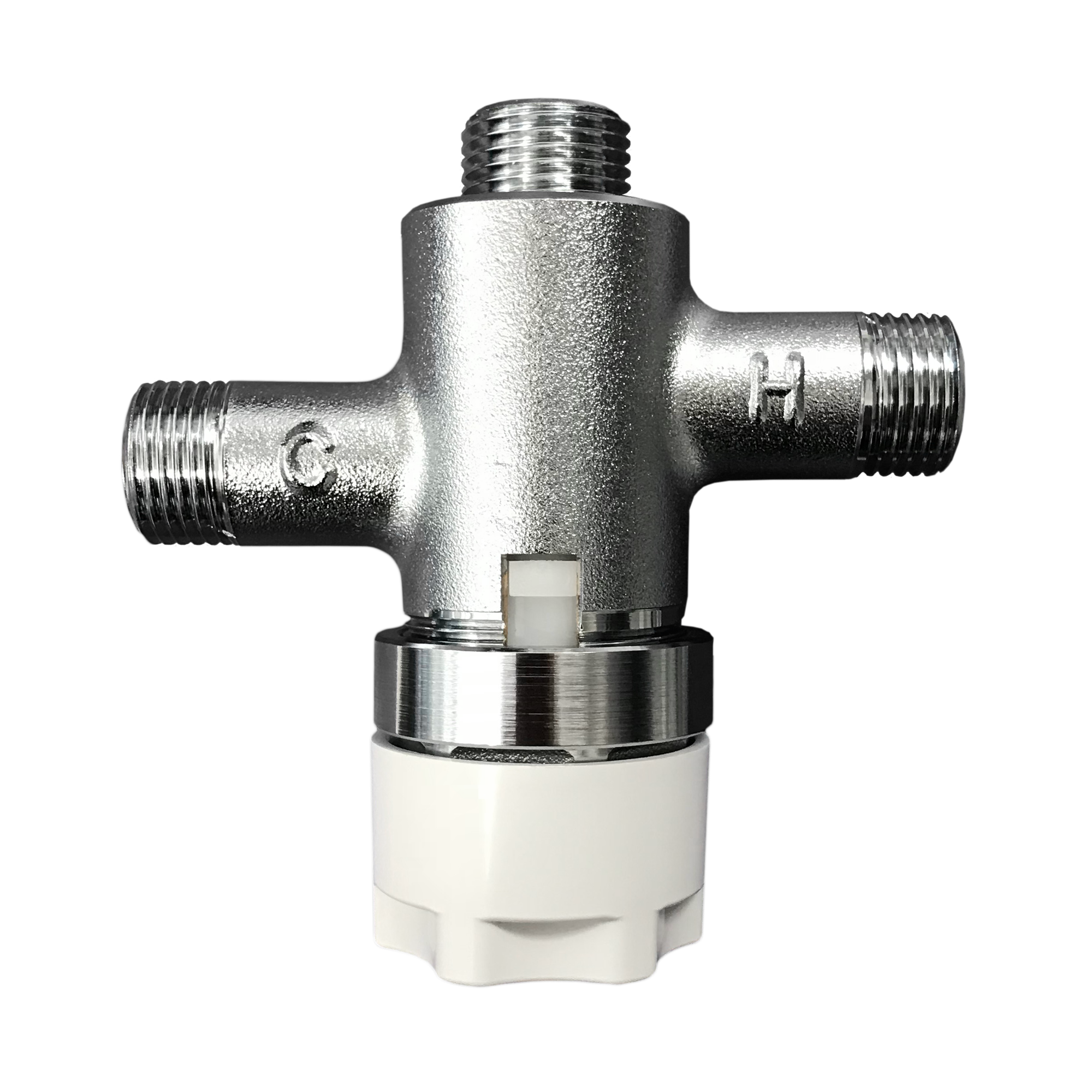 TOTO Standard ECOPOWER 0.35 GPM Electronic Touchless Sensor Bathroom Faucet with Thermostatic Mixing Valve, Polished Chrome, Brass, TEL103-D20ET#CP