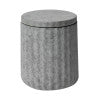 ALFI brand ABCO1001 5 Piece Solid Concrete Gray Matte Bathroom Accessory Set