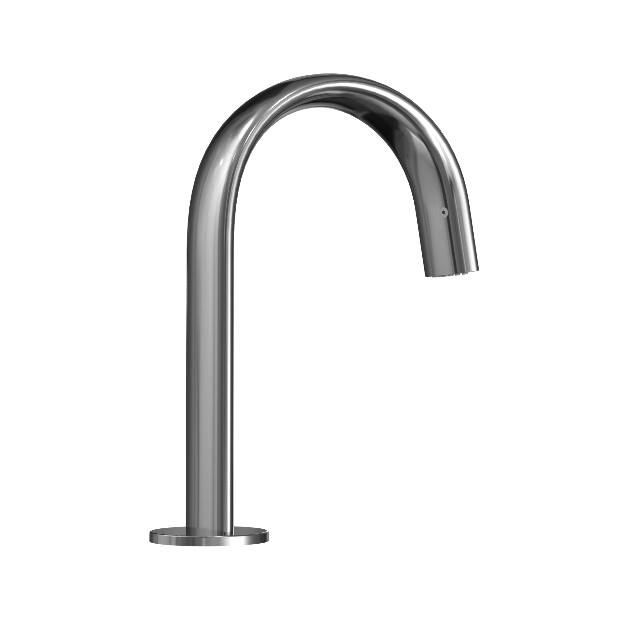 TOTO Gooseneck ECOPOWER 0.5 GPM Touchless Bathroom Faucet, 20 Second Continuous Flow, Polished Chrome, Brass, T24S53E#CP
