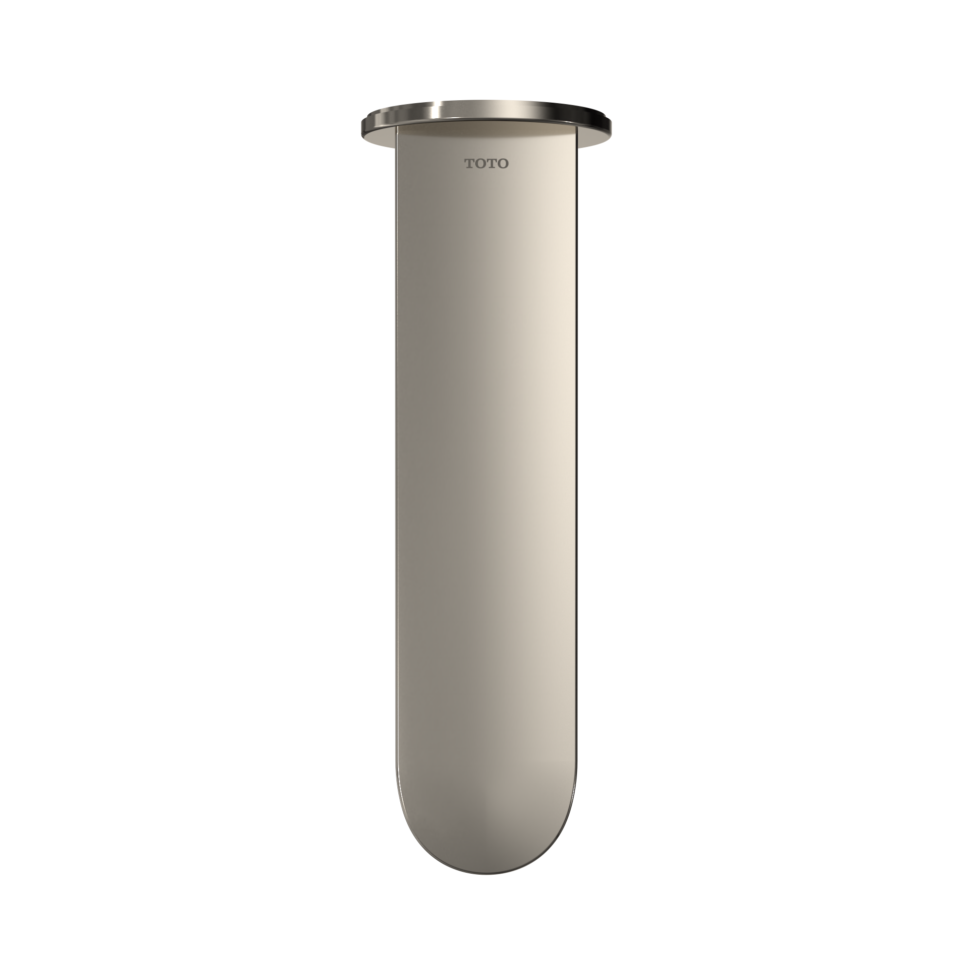 TOTO Modern R Wall Tub Spout, Polished Nickel, Brass, TBG01001U#PN