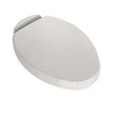 TOTO Oval SoftClose Non Slamming, Slow Close Elongated Toilet Seat and Lid, Colonial White, Plastic, SS204#11