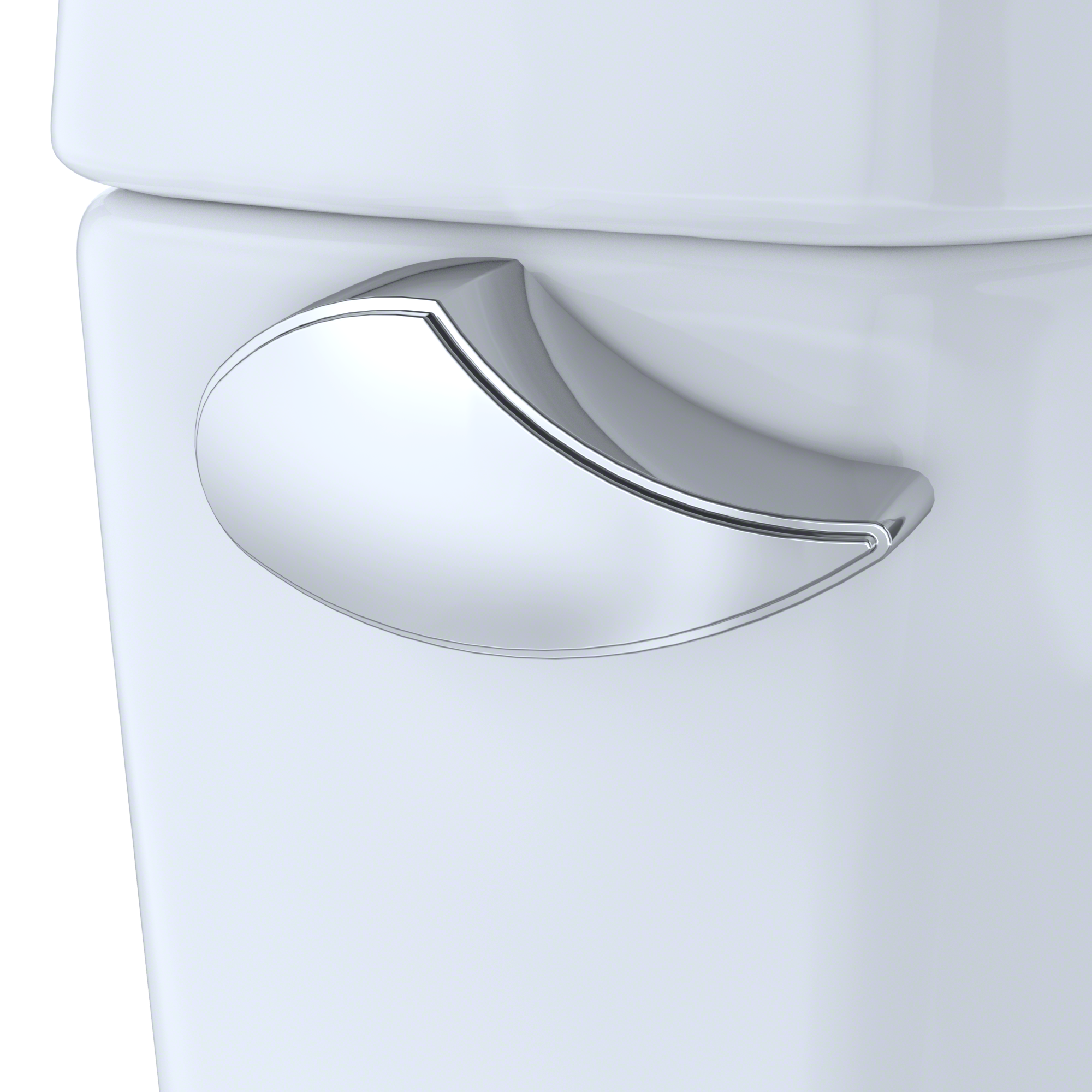 TOTO Drake Two-Piece Elongated 1.28 GPF TORNADO FLUSH Toilet with CEFIONTECT, Colonial White, Vitreous China, CST776CEG#11