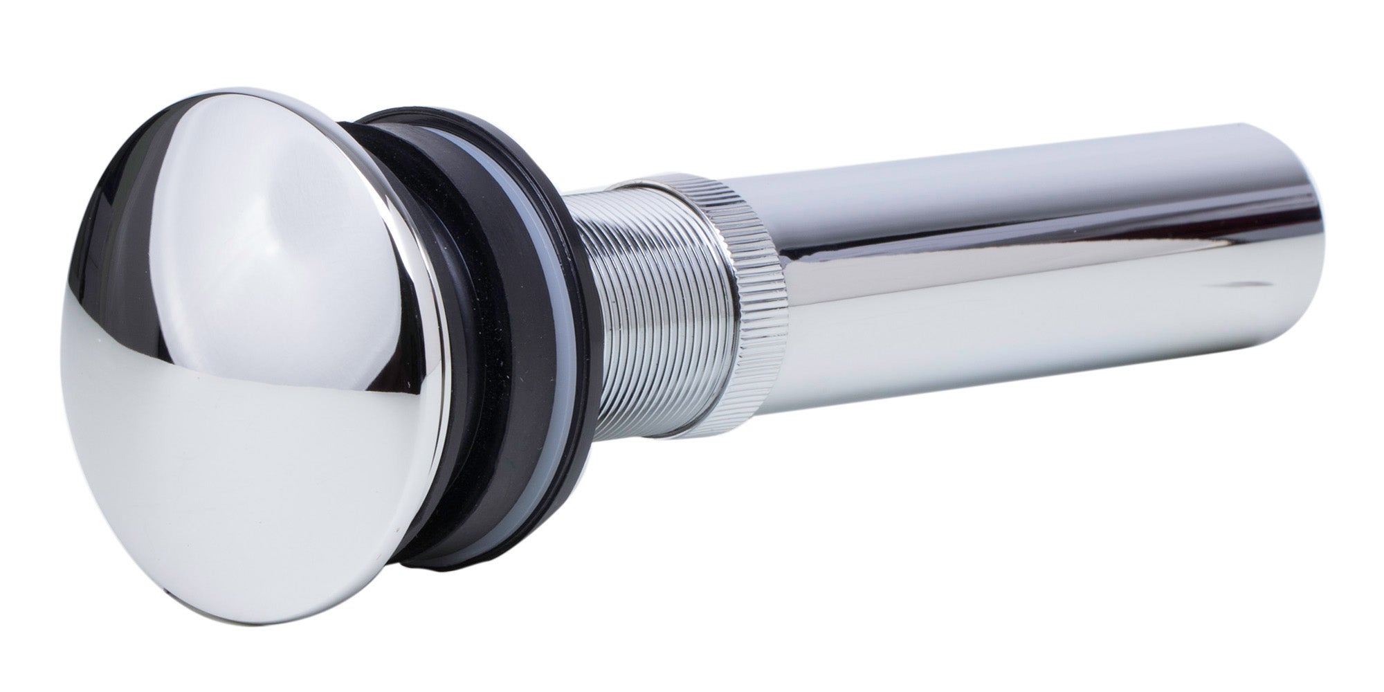 ALFI Polished Chrome Pop Up Drain for Bathroom Sink without Overflow, AB9055-PC