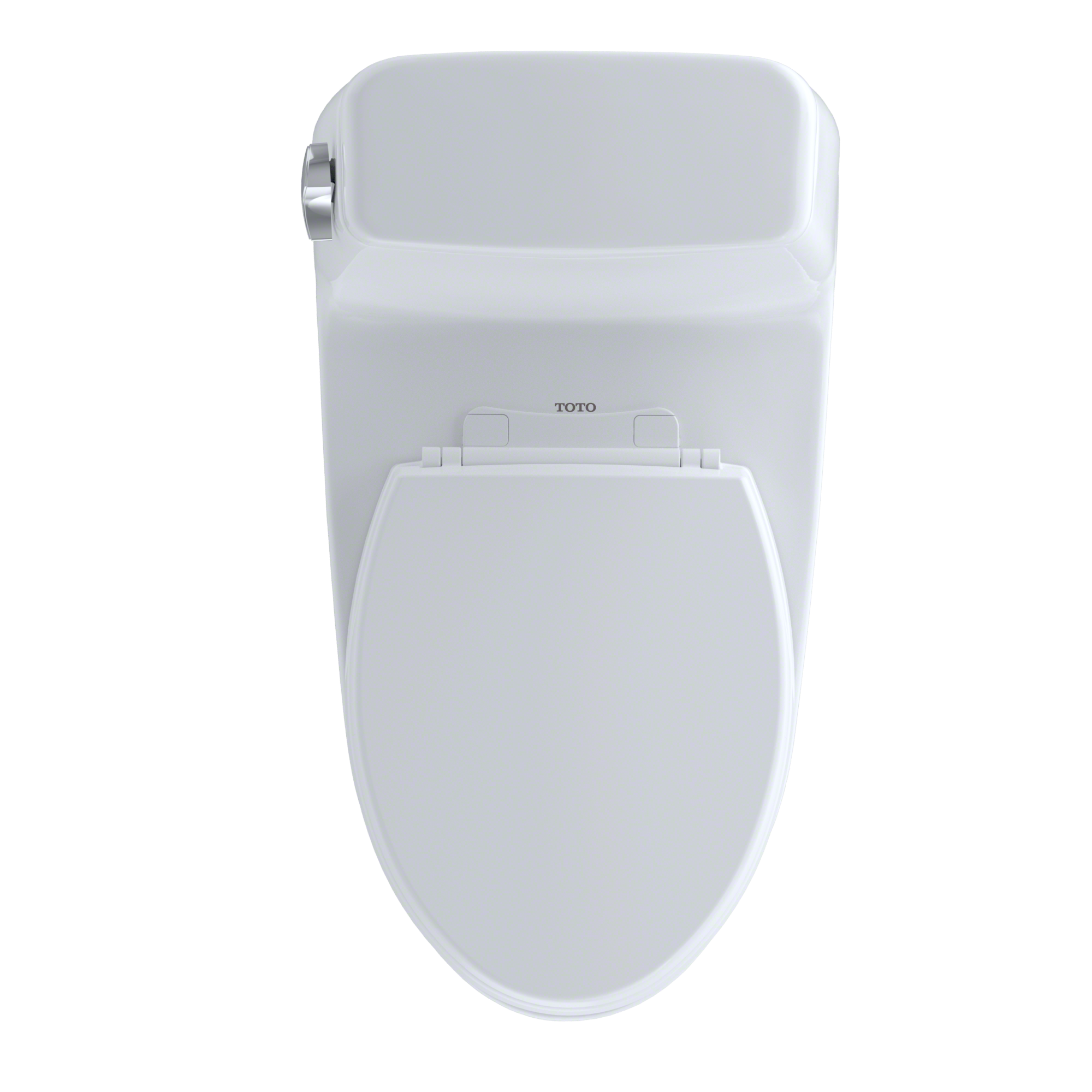 TOTO UltraMax One-Piece Elongated 1.6 GPF ADA Compliant Toilet, Colonial White, Vitreous China, MS854114SL#11