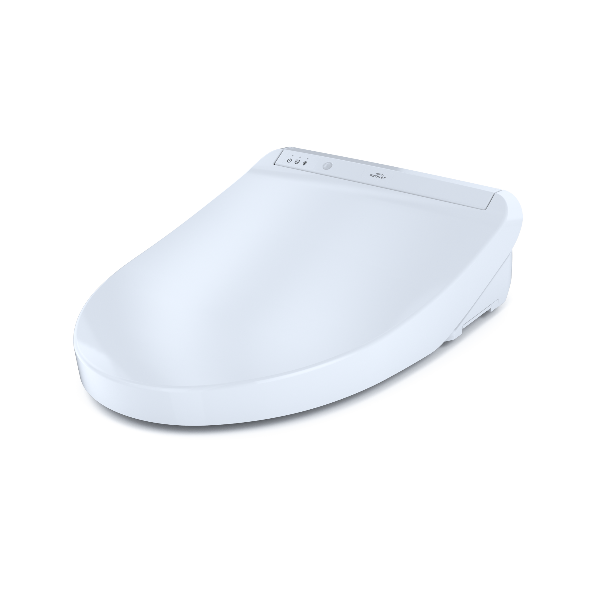 TOTO WASHLET K300 Electronic Bidet Toilet Seat with Instantaneous Water Heating, PREMIST and EWATER+ Wand Cleaning, Elongated, Cotton White, Plastic, SW3036R#01