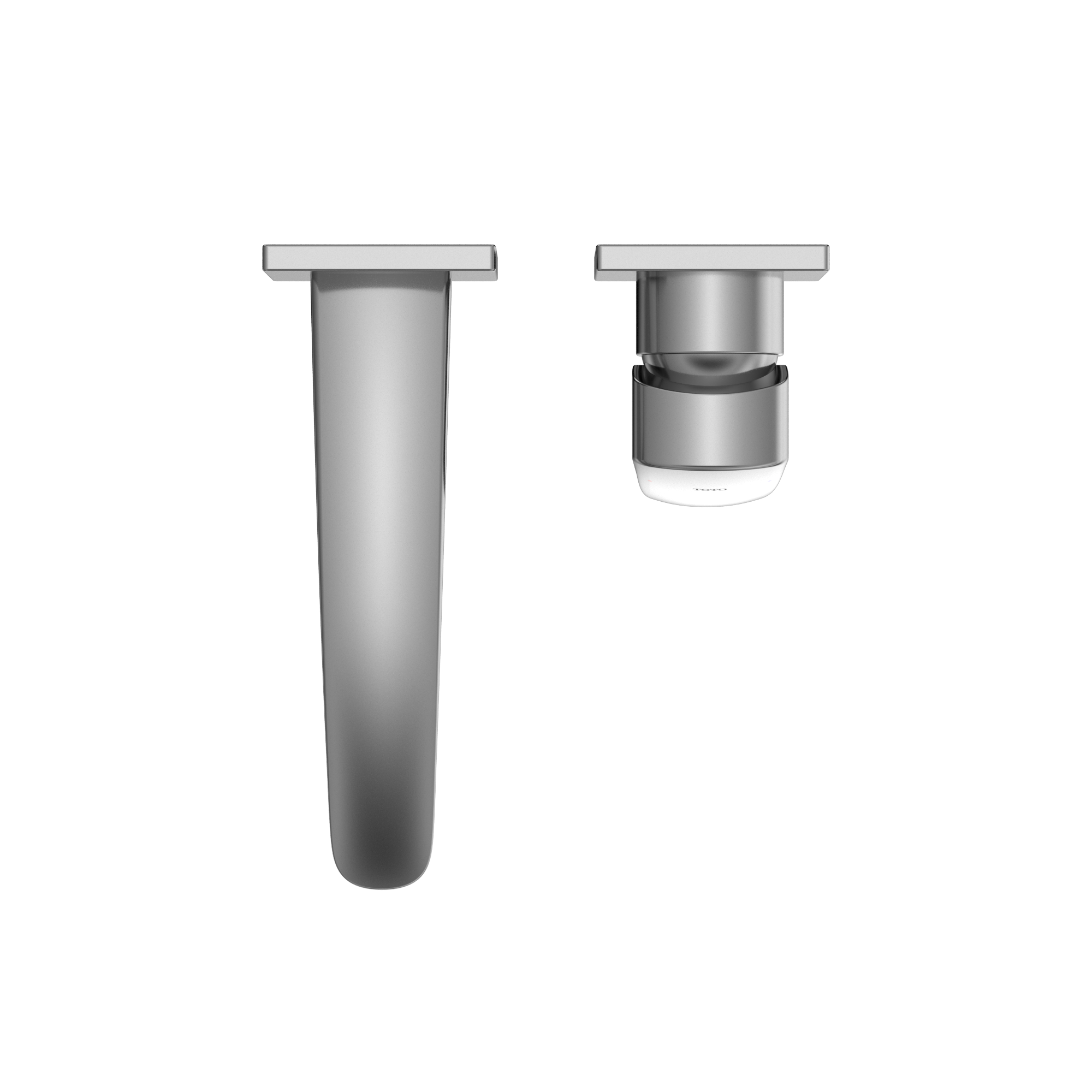 TOTO GM 1.2 GPM Wall-Mount Single-Handle Bathroom Faucet with COMFORT GLIDE Technology, Polished Chrome, Brass, TLG09307U#CP