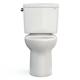 TOTO Drake Two-Piece Elongated 1.6 GPF Universal Height TORNADO FLUSH Toilet with CEFIONTECT, Colonial White, Vitreous China, CST776CSFG#11