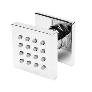 Alternate Image for ALFI brand AB3820-PC Polished Chrome 2" Square Adjustable Shower Body Spray, Brass