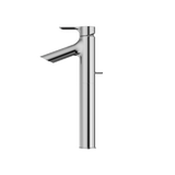 TOTO Brass, TLS01307U#CP LB Series 1.2 GPM Single Handle Bathroom Faucet for Vessel Sink with Drain Assembly, Polished Chrome