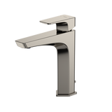 TOTO GE 1.2 GPM Single Handle Semi-Vessel Bathroom Sink Faucet with COMFORT GLIDE Technology, Polished Nickel, Brass, TLG07303U#PN