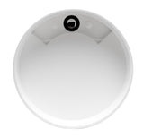 ALFI brand 15.13" x 15.13" Round Above Mount Resin Bathroom Sink, White Matte, No Faucet Hole, ABRS15R