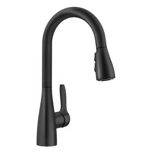 Alternate Image for Blanco Atura Pull-Down Dual-Spray Bar Faucet, Matte Black, 1.5 GPM, Brass, 443028